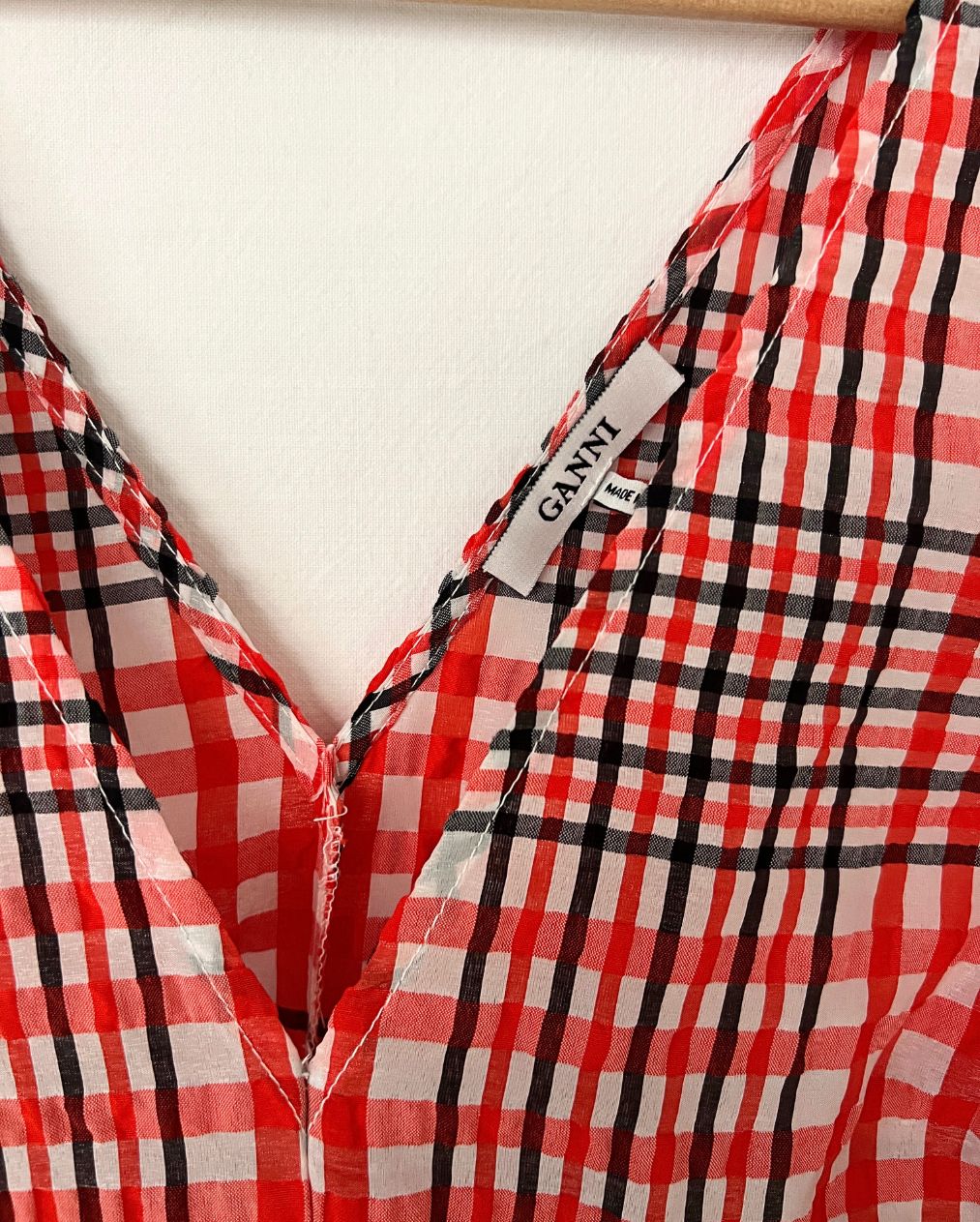 ganni-charron-maxi-dress-seersucker-red-checked