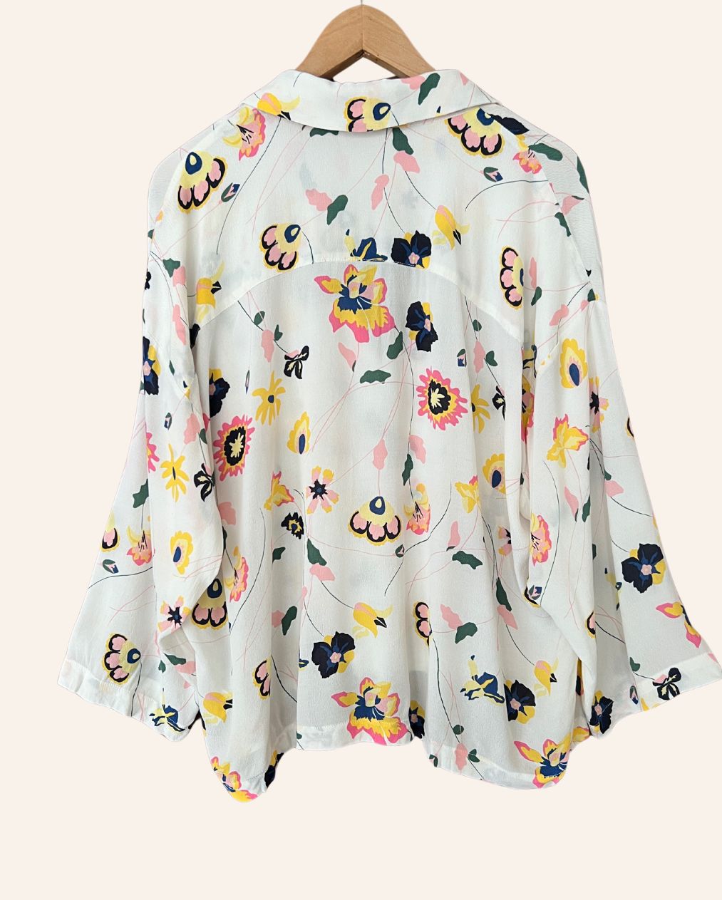 carin wester floral print shirt