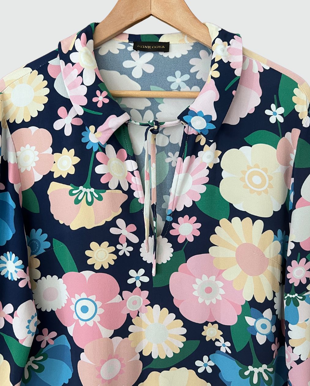 Robe longue fleurie "Fiona" de STINE GOYA