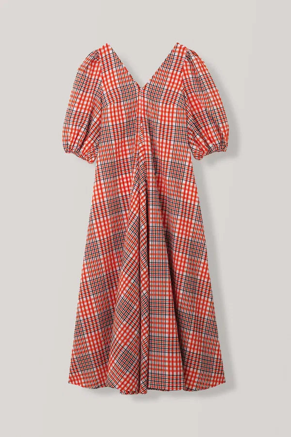 ganni-charron-maxi-dress-seersucker-red-checked