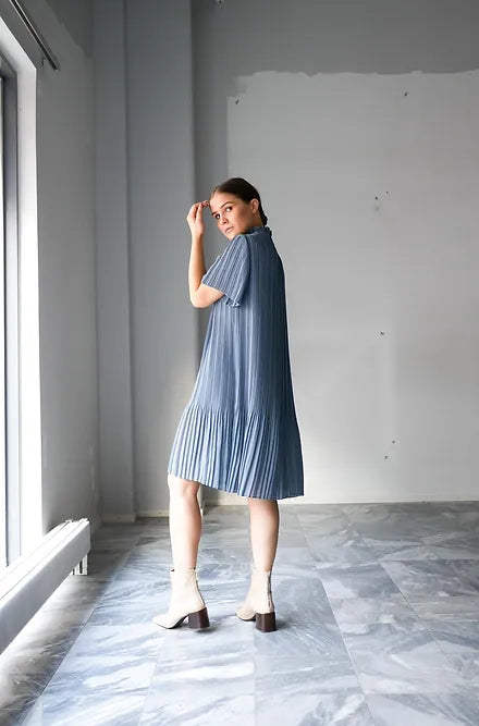 samsoe samsoe knit dress Samsoe & Samsoe Sanella T-Neck Knit Dress - Clear/Cream