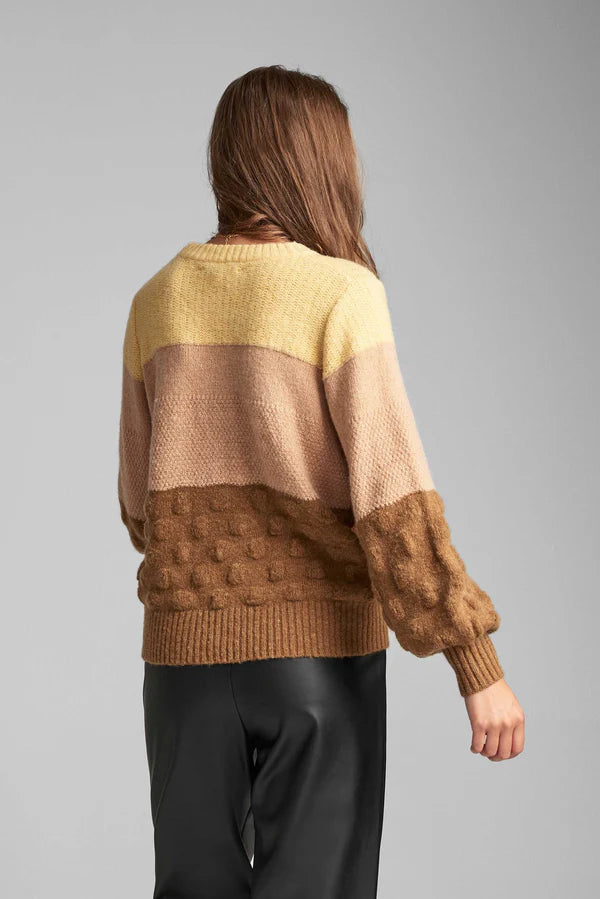 nubellapulloverknitbrownnUmph