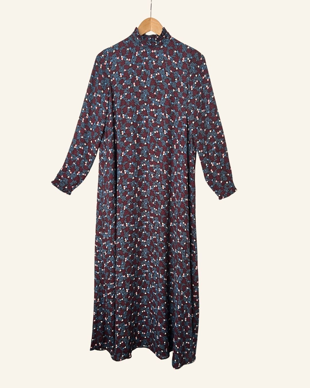 CARIN WESTER flowy floral print maxi dress