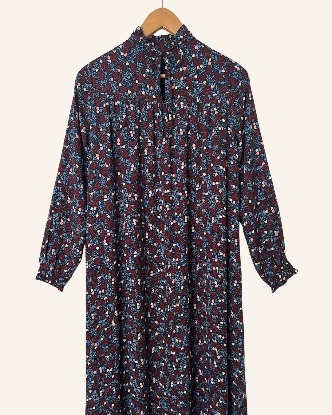 CARIN WESTER flowy floral print maxi dress