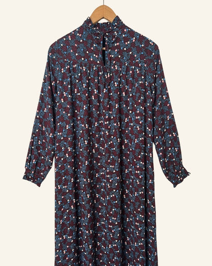 CARIN WESTER flowy floral print maxi dress