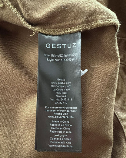 GESTUZ kaki green denim jacket