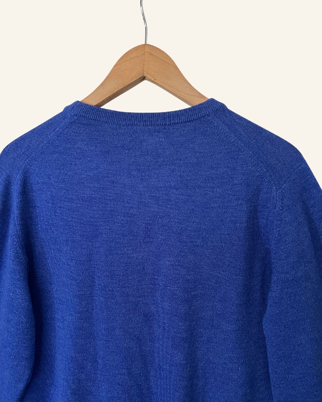 Vintage PIERRE CARDIN blue logo knitwear sweater