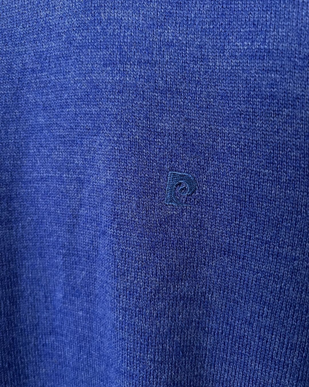 Vintage PIERRE CARDIN blue knitwear sweater