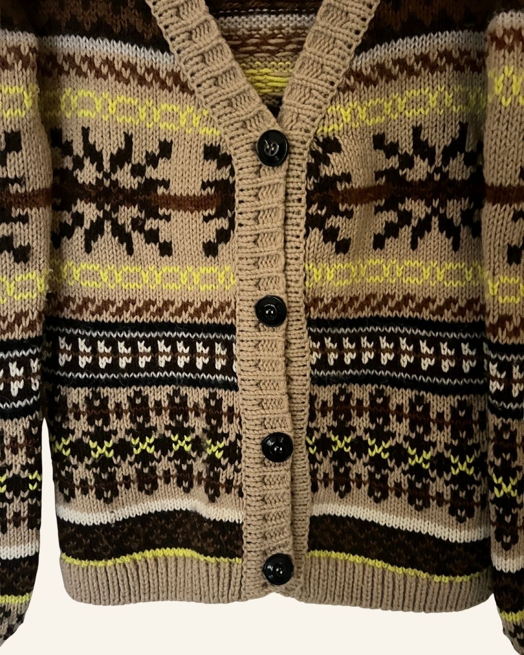 BAUM UND PFERDGARTEN nordic style merino wool alpaca knitwear cardigan
