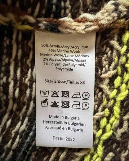 BAUM UND PFERDGARTEN nordic style merino wool alpaca knitwear cardigan