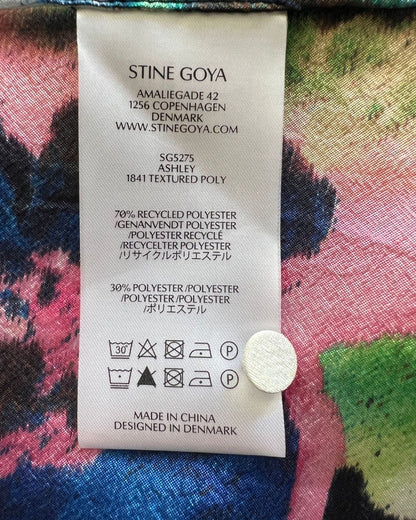 STINE GOYA frosted floral puff sleeved blouse