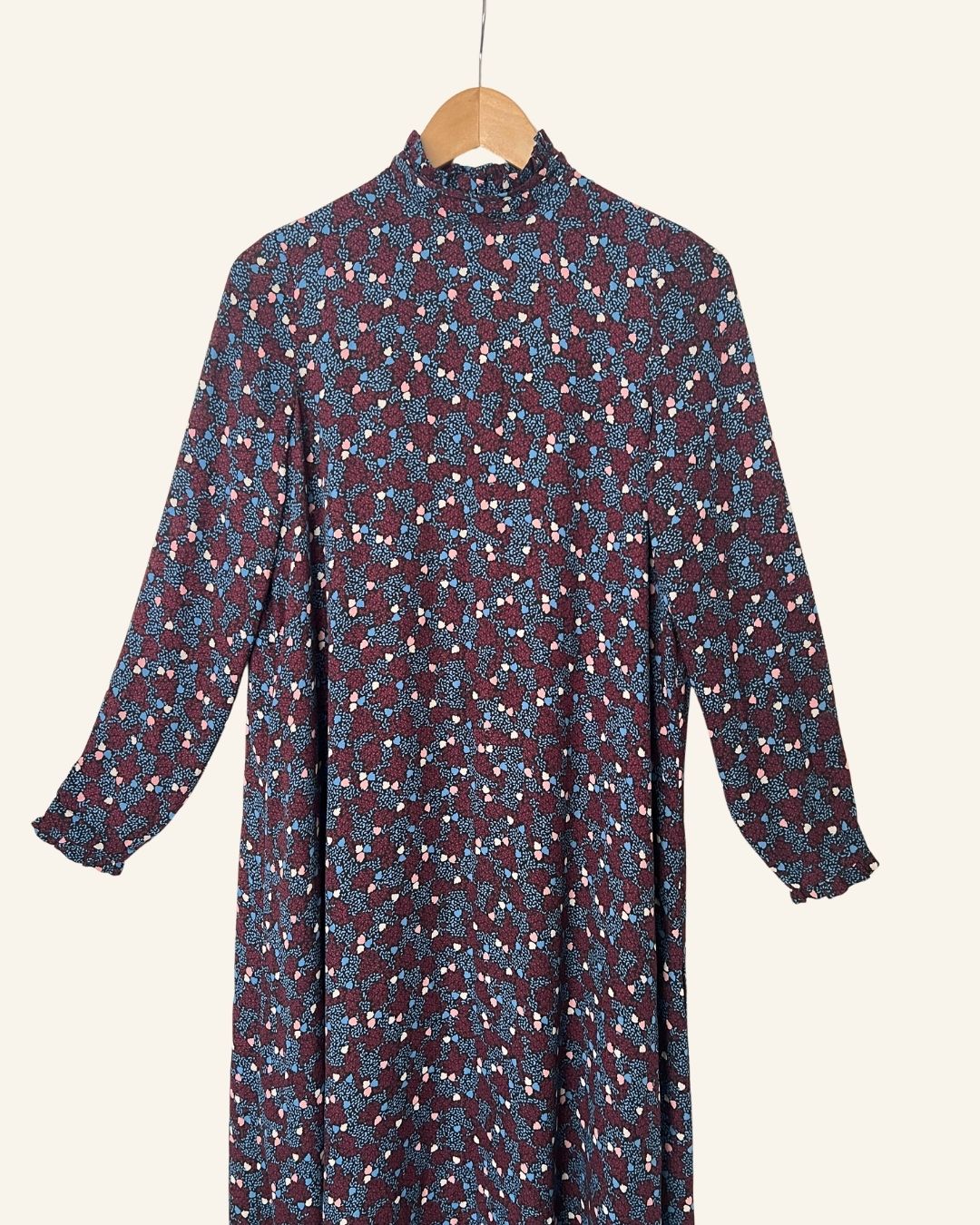 CARIN WESTER flowy floral print maxi dress