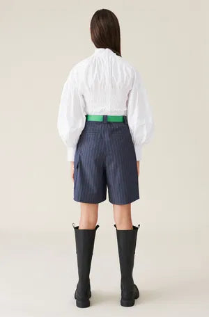 cotton-poplin-smock-blouse whiteganni