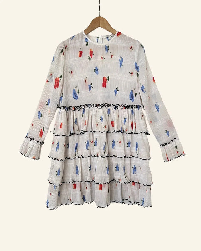 gannilowellminidresspleatedruffleflowers