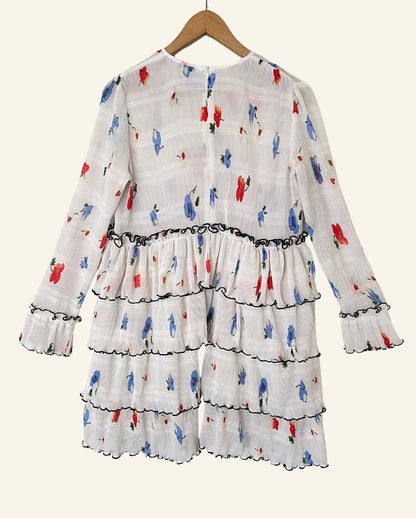 gannilowellminidresspleatedruffleflowers